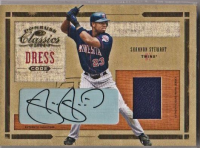 2004 Donruss Classics Dress Code Combos Signature #40 Shannon Stewart Jsy/25