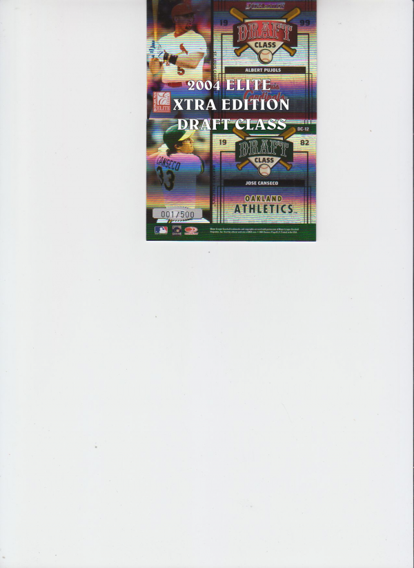 2004 Donruss Elite Extra Edition Draft Class #29 C.Kotchman/M.Prior