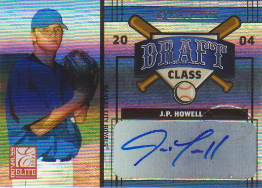 2004 Donruss Elite Extra Edition Draft Class Signature #34 Huston Street/J.P. Howell/100