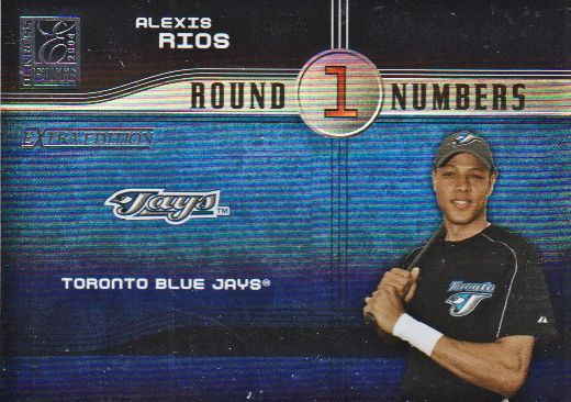 2004 Donruss Elite Extra Edition Round Numbers #32 Alexis Rios