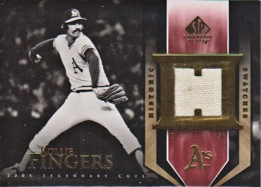 2004 SP Legendary Cuts Historic Swatches #RF Rollie Fingers Pants