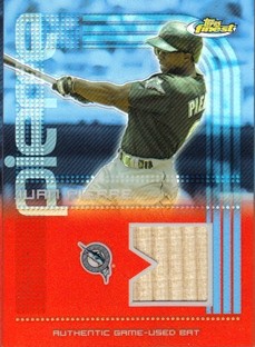 2004 Finest Relics #JP Juan Pierre Bat A