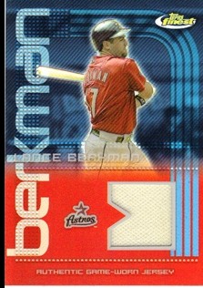 2004 Finest Relics #LB2 Lance Berkman Jsy A
