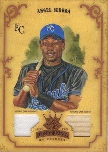 2004 Diamond Kings DK Materials Bronze #108 Angel Berroa Bat-Pants/30