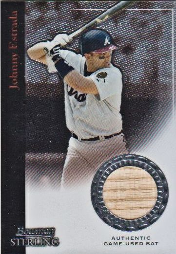 2004 Bowman Sterling #JE Johnny Estrada Bat