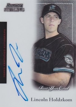 2004 Bowman Sterling #LH Linc Holdzkom FY AU RC
