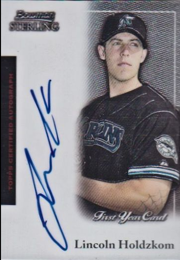 2004 Bowman Sterling #LH Linc Holdzkom FY AU RC