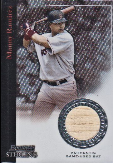 2004 Bowman Sterling #MAR Manny Ramirez Bat