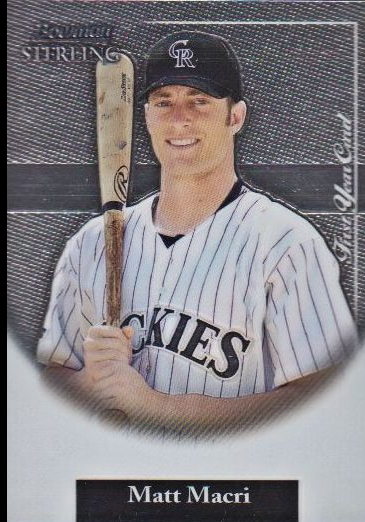 2004 Bowman Sterling #MMC Matt Macri FY RC