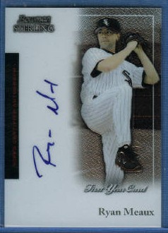 2004 Bowman Sterling #RM Ryan Meaux FY AU RC