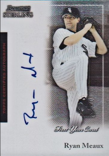 2004 Bowman Sterling #RM Ryan Meaux FY AU RC