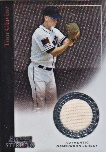2004 Bowman Sterling #TMG Tom Glavine Jsy