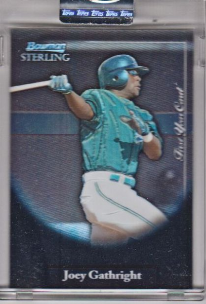 2004 Bowman Sterling Black Refractors #JG Joey Gathright FY