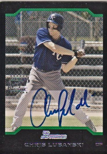2004 Bowman Autographs #164 Chris Lubanski