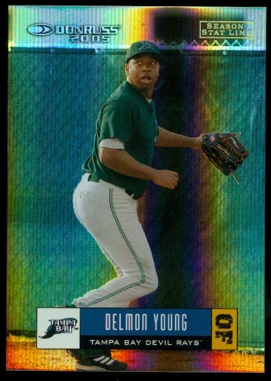 2005 Donruss Stat Line Season #348 Delmon Young/25