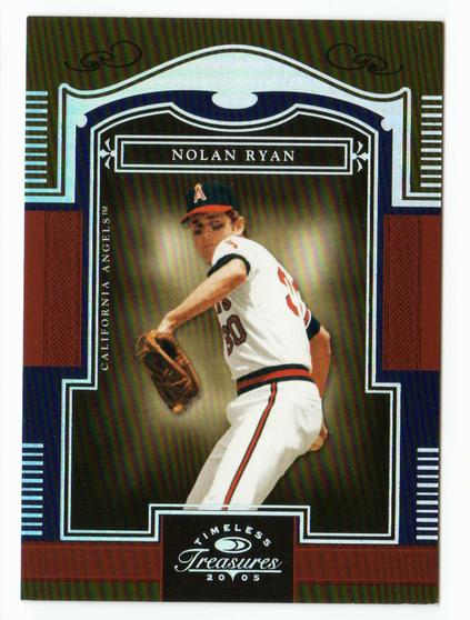 2005 Timeless Treasures Silver #63 Nolan Ryan