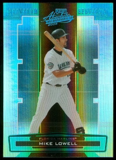 2005 Absolute Memorabilia Spectrum Platinum #65 Mike Lowell
