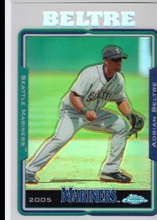 2005 Topps Chrome Update Refractors #24 Adrian Beltre