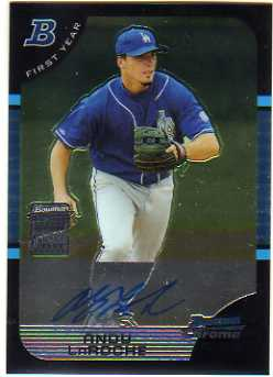 2005 Bowman Chrome #341 Andy LaRoche AU RC