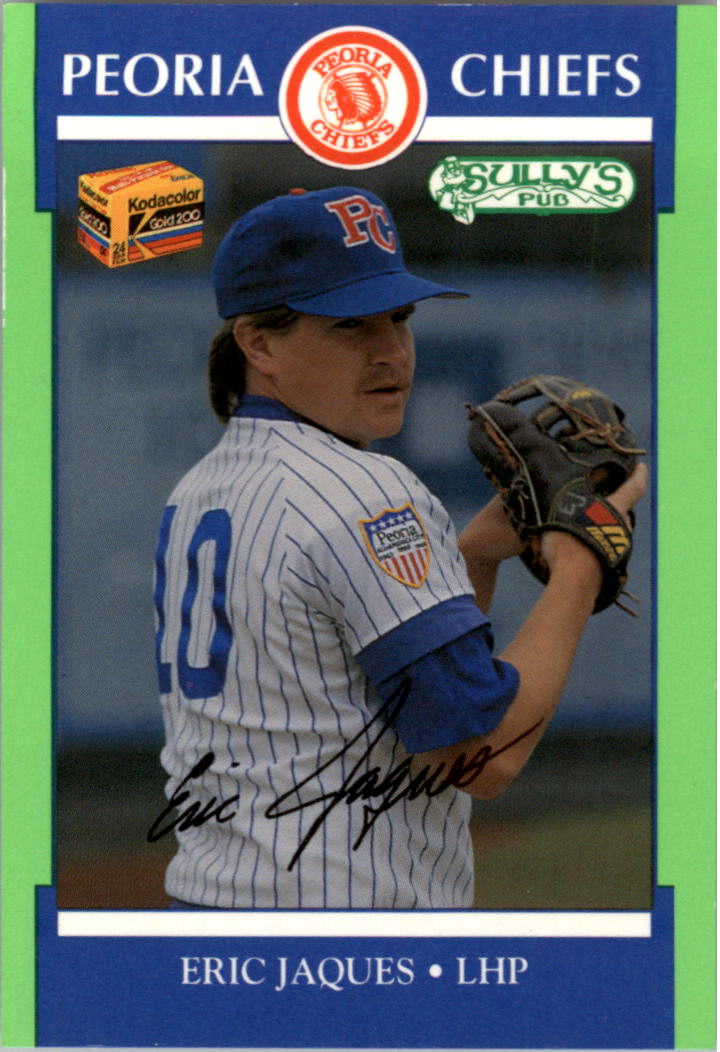 1990 Peoria Chiefs Team Issue 24 Eric Jaques EX eBay
