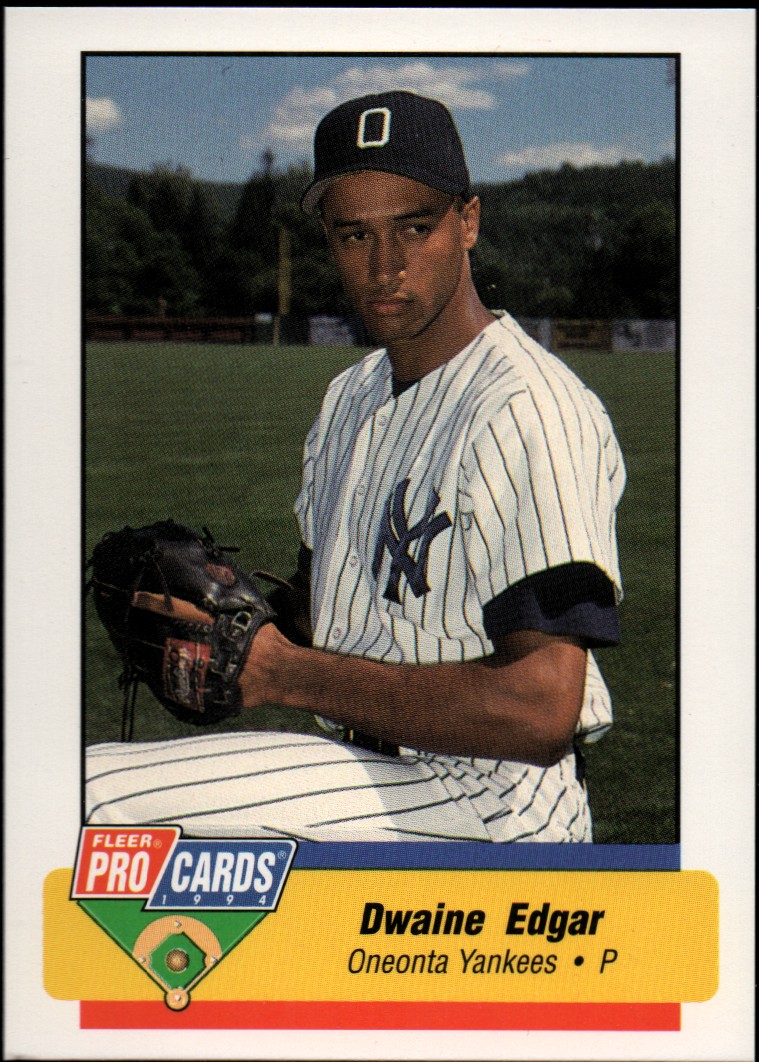 1994 Oneonta Yankees Fleer/ProCards 3785 Dwaine Edgar NMMT eBay