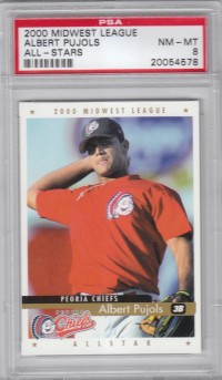2000 Midwest League All-Stars Active Graphics #37 Albert Pujols front image