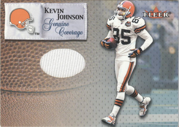 2000 Fleer Tradition Genuine Coverage #21 Kevin Johnson