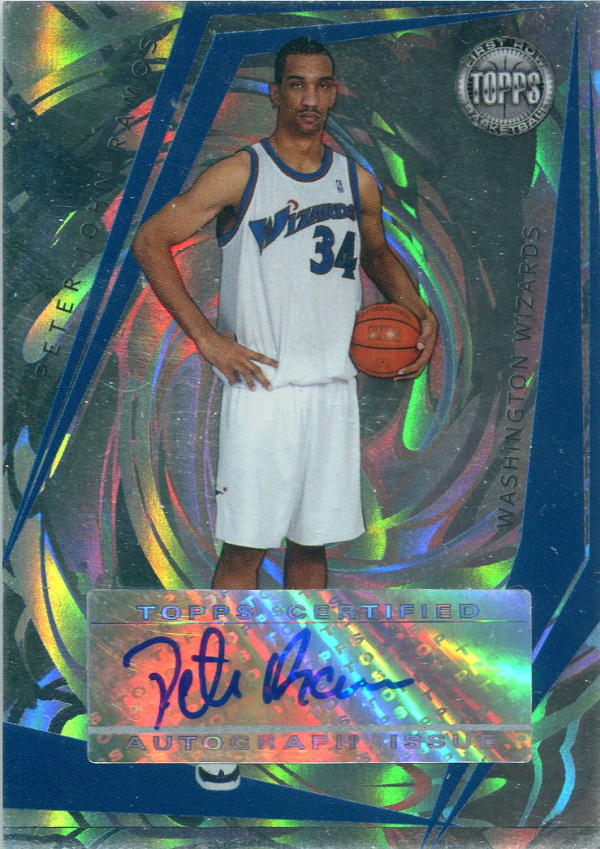 2005-06 Topps First Row Signature Dunk #PJR Peter John Ramos/190