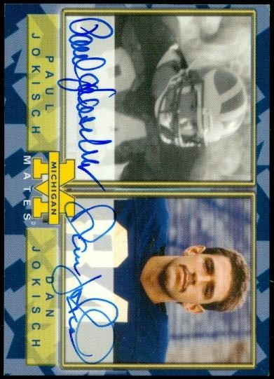 2002-09 Michigan TK Legacy Mates Autographs #MM27 Paul Jokisch/Dan Jokisch/150