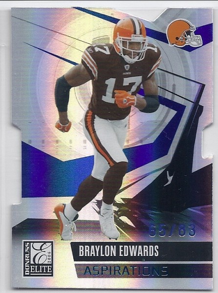 2006 Donruss Elite Aspirations #23 Braylon Edwards/83