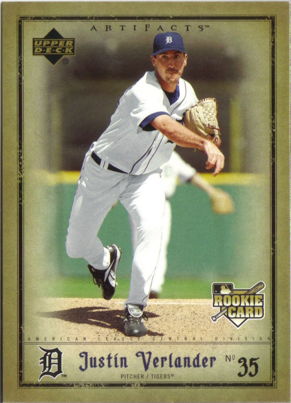 2006 Artifacts #63 Justin Verlander (RC)