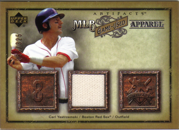 2006 Artifacts MLB Game-Used Apparel #CY Carl Yastrzemski Pants/325