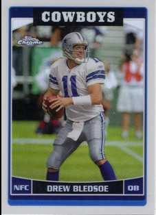 2006 Topps Chrome Refractors #30 Drew Bledsoe