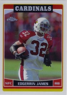 2006 Topps Chrome Refractors #160 Edgerrin James