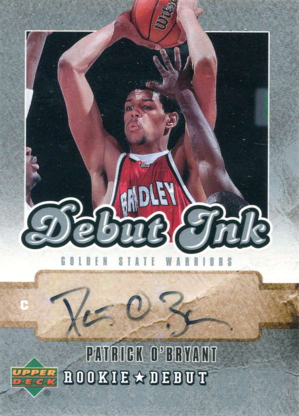 2006-07 Upper Deck Rookie Debut Ink #PO Patrick O'Bryant