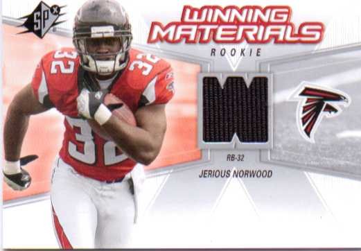 2006 SPx Rookie Winning Materials #WMRJN Jerious Norwood