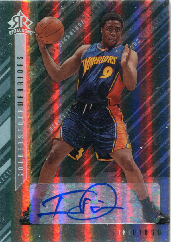 2006-07 Reflections Signature Silver #ID Ike Diogu