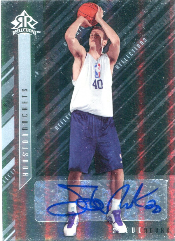 2006-07 Reflections Signature Silver #NO Steve Novak