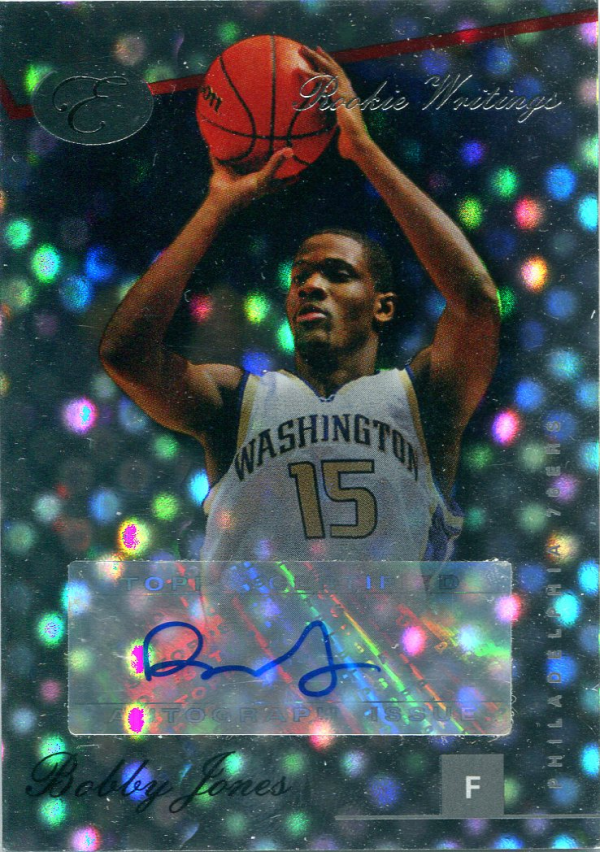 2006-07 Bowman Elevation Rookie Writing Autographs #BJ Bobby Jones