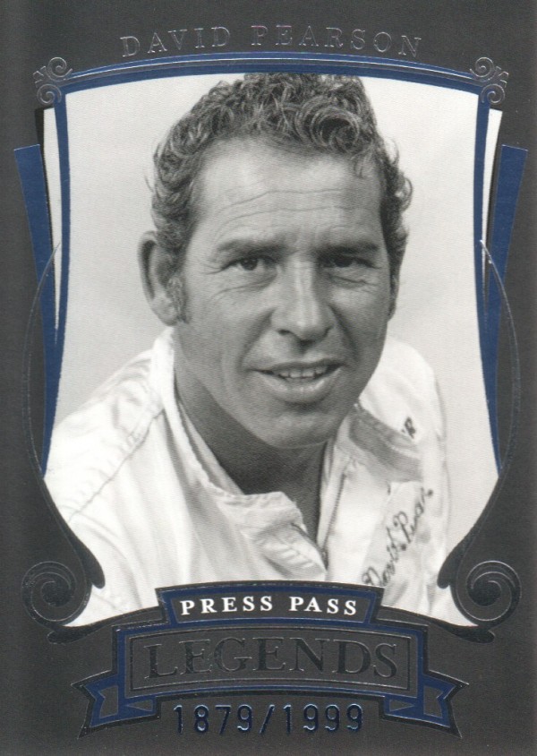 2006 Press Pass Legends Blue #B16 David Pearson