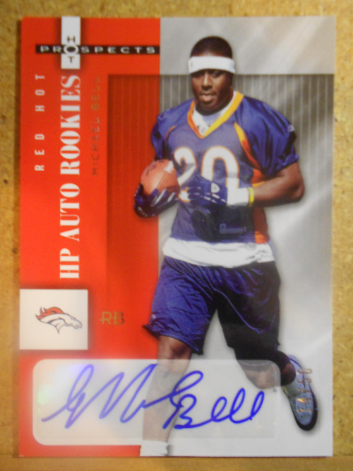 2006 Hot Prospects Red Hot #171 Michael Bell AU