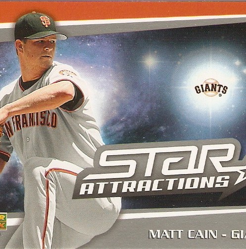 2006 Upper Deck Star Attractions #MC Matt Cain UPD