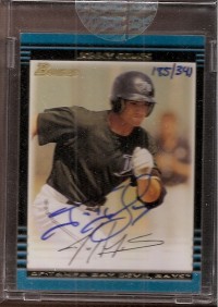 2006 Bowman Originals Buyback Autographs #495 Jonny Gomes 02 B/341 F