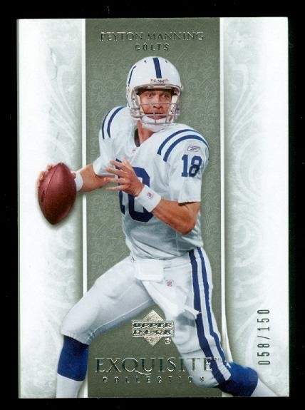 2006 Exquisite Collection #26 Peyton Manning