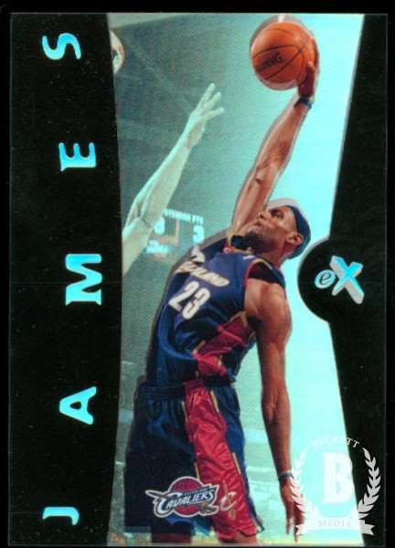 2006-07 E-X #6 LeBron James
