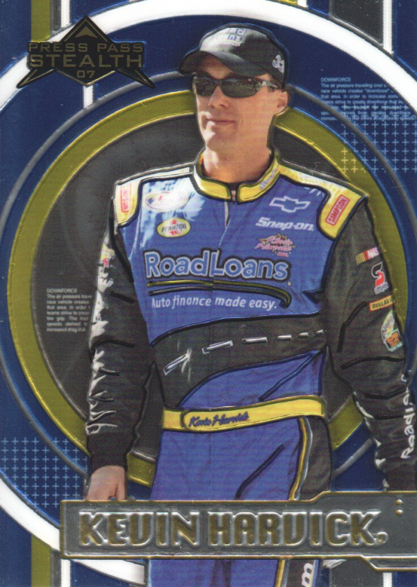2007 Press Pass Stealth Chrome #40 Kevin Harvick NBS