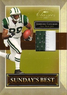 2007 Donruss Classics Sunday's Best Jerseys Prime #32 Jerricho Cotchery