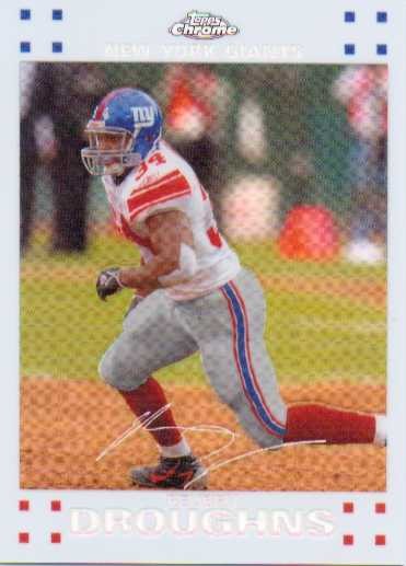 2007 Topps Chrome White Refractors #TC68 Reuben Droughns