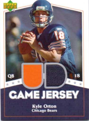 2007 Upper Deck Game Jerseys #KO Kyle Orton