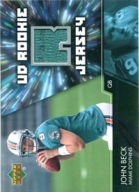 2007 Upper Deck Rookie Jerseys #JB John Beck front image